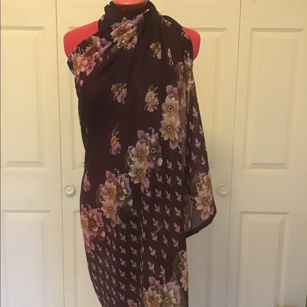NWOT Plus Size Sarong Handmade from Vintage Sari Fabric